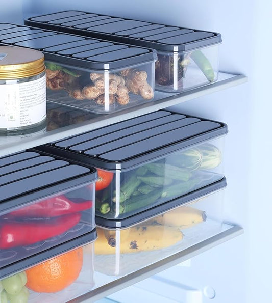 Air Tight Plastic Storage Containers Set for Kitchen